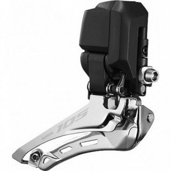 Deragliatore Anteriore Shimano 105 Di2 2x12v FD-R7150 a Saldare - Cambio Elettronico Preciso e Coordinato - 2 - Deragliatore ant