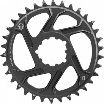 SRAM X-SYNC 2 Eagle 34T Chainring, Direct Mount, 3mm Offset, Boost, Black - 1