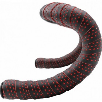 Bicolor Lenkerband Schwarz/Rot 3mm MYST MVTEK - Komfort und Stil für dein Fahrrad - 1