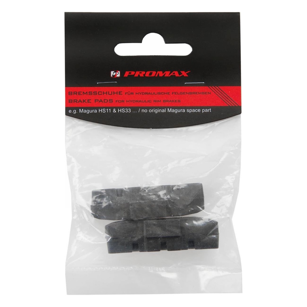 Magura 50mm Black Hydraulic Brake Pads for Rim Brakes, Compatible with HS Models - 3