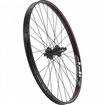 29' Zipp 3ZERO MOTO Carbon Rear Wheel with Boost Slate-Stealth Decal - 3