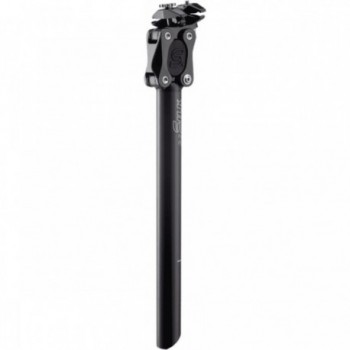 eeSilk+ Carbon Fiber Shock Absorbing Seatpost 27.2mm, 35mm Travel, 323g, Black - 1