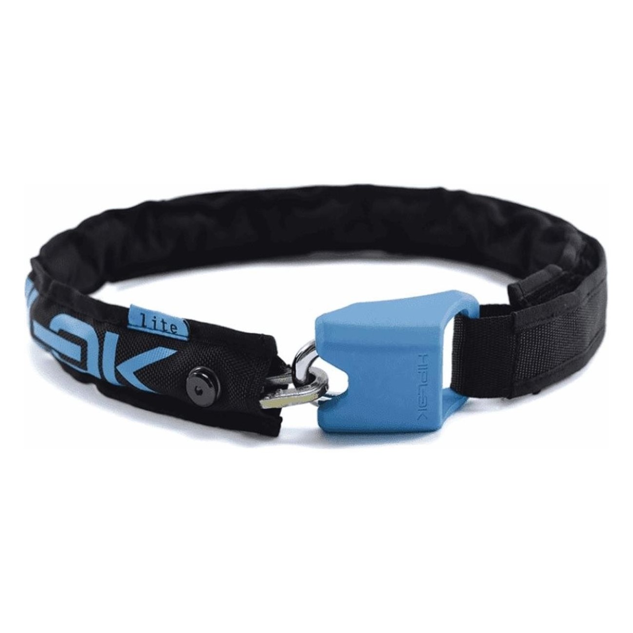 Hiplok Lite Chain Lock 6x750 mm Black/Blue with Wearable Design - 1