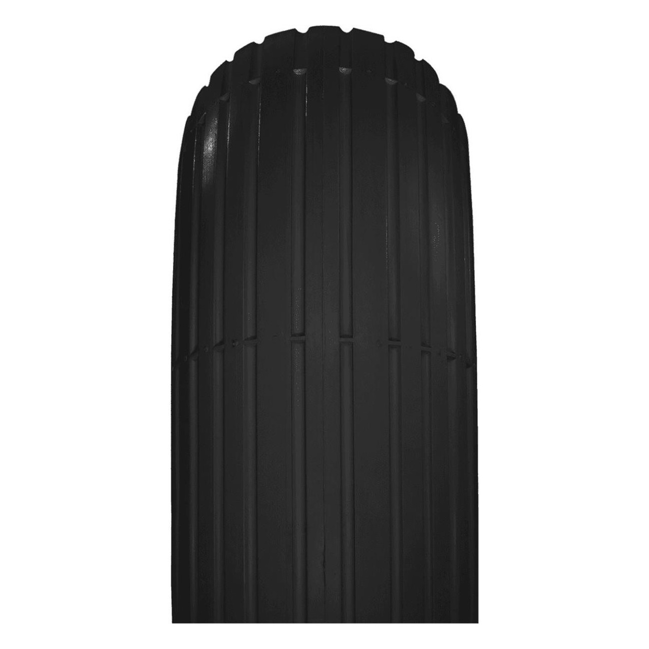 Black IS300 Tire 400-8 (400x100) for Wheelchair - Durable and Reliable - 1