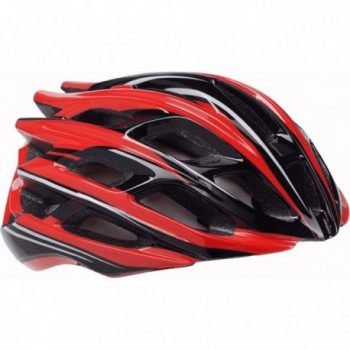 In-Mold Cycling Helmet S-199 Black/Red/White Size L (58-62 cm) with Ventilation - 1