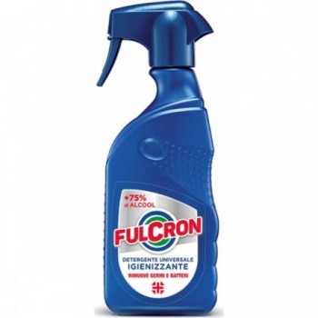 Fulcron Désinfectant Surfaces 500ml - 75% Alcool pour Métal, Plastique et Verre - 1