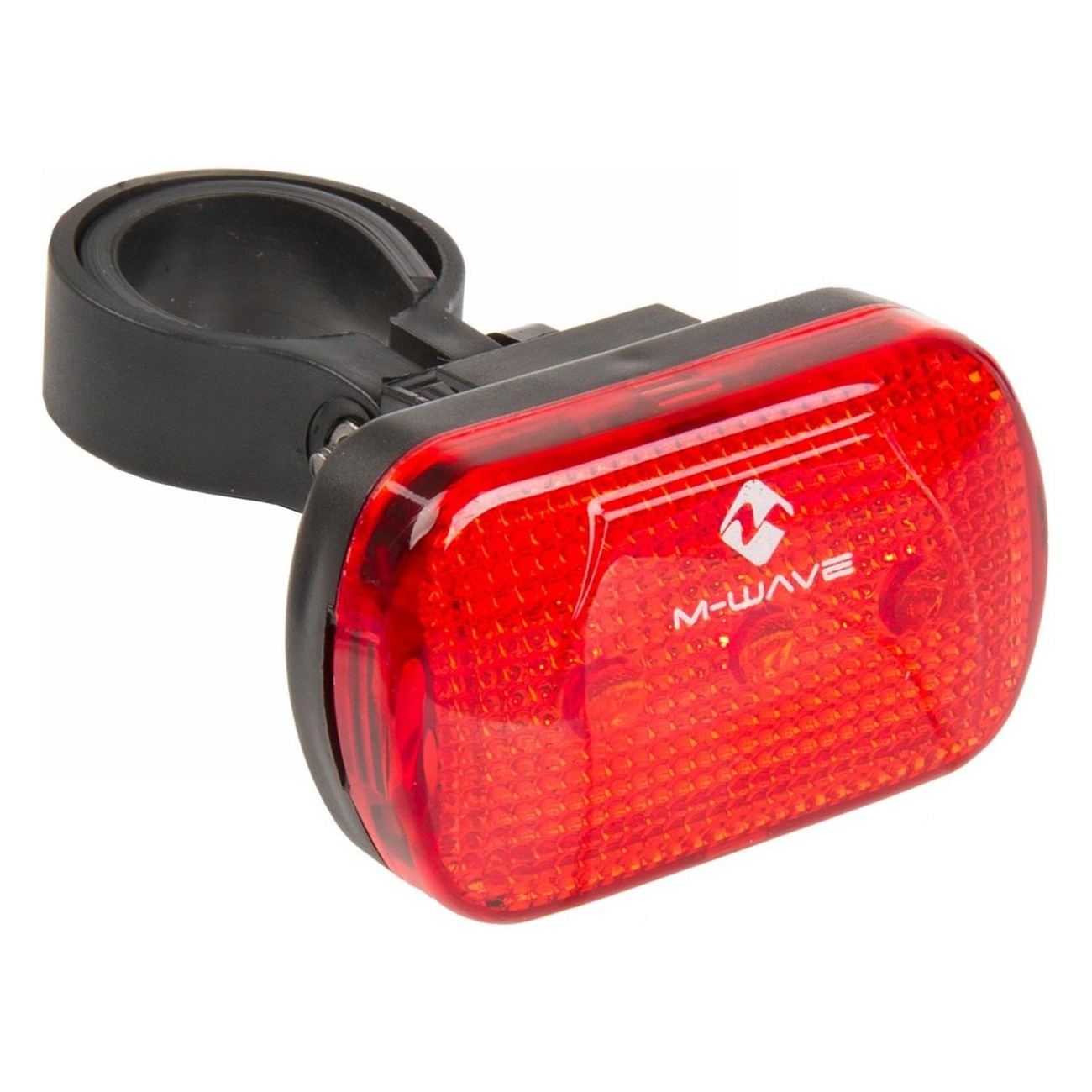 M-Wave LED Bike Light Set 3W with Battery and Red Rear Light Atlas 22 - 2