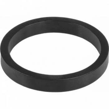 Black Aluminum Spacer 1' 1/8 - Height 5 mm for Bicycle - 1