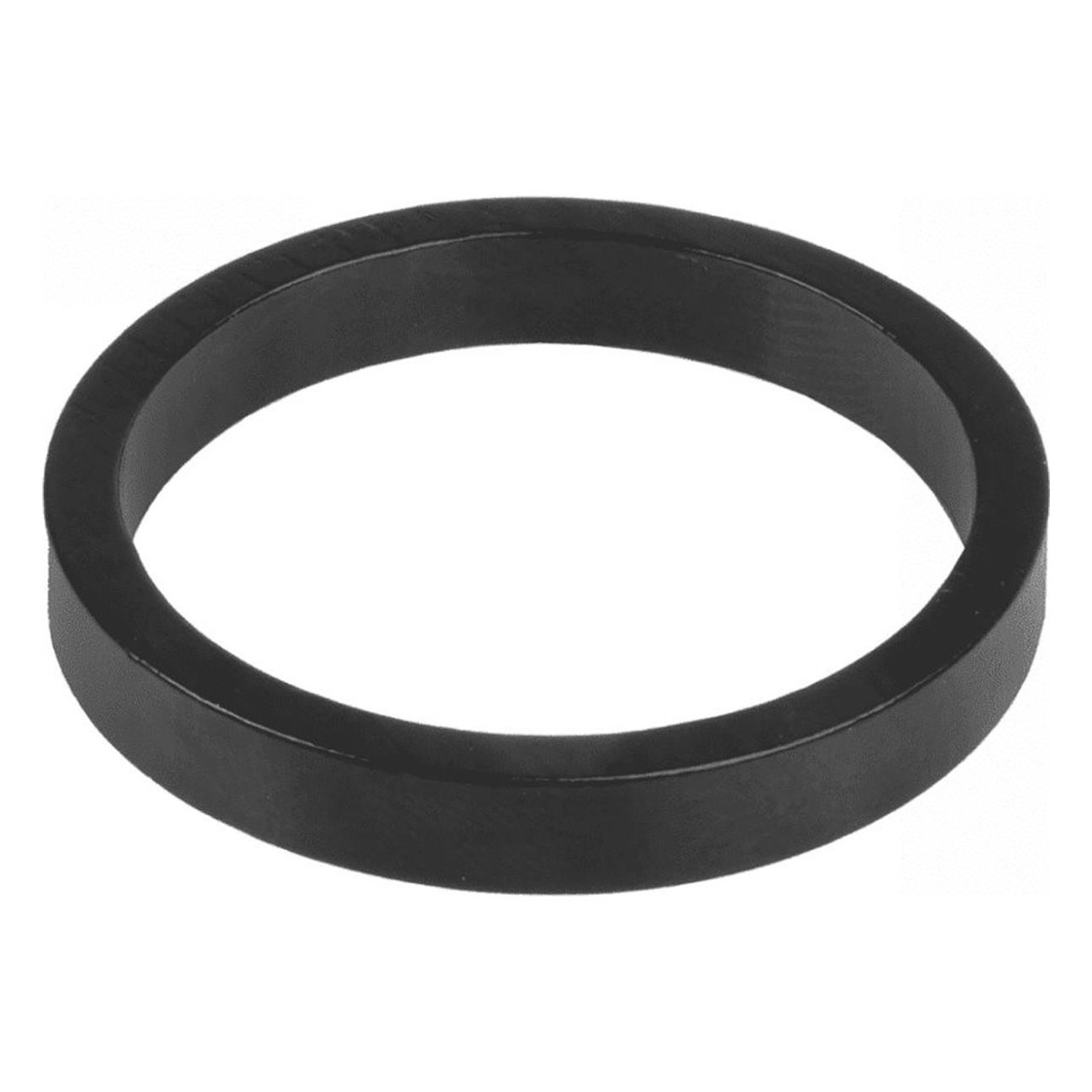 Entretoise de direction en aluminium noir 1' 1/8 - Hauteur 5 mm pour vélo - 1