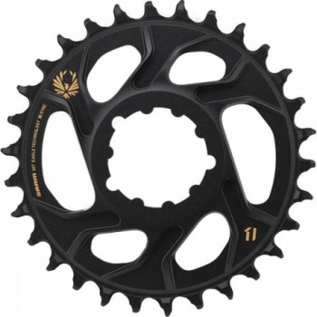 X-SYNC 2 36T Eagle Gold Direct Mount 3mm Offset Aluminum Chainring - 1