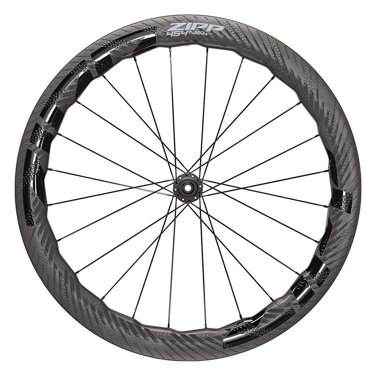 Zipp 454 NSW Disc Centerlock MY22 Tubular Front Wheel - Aerodynamic Performance - 1