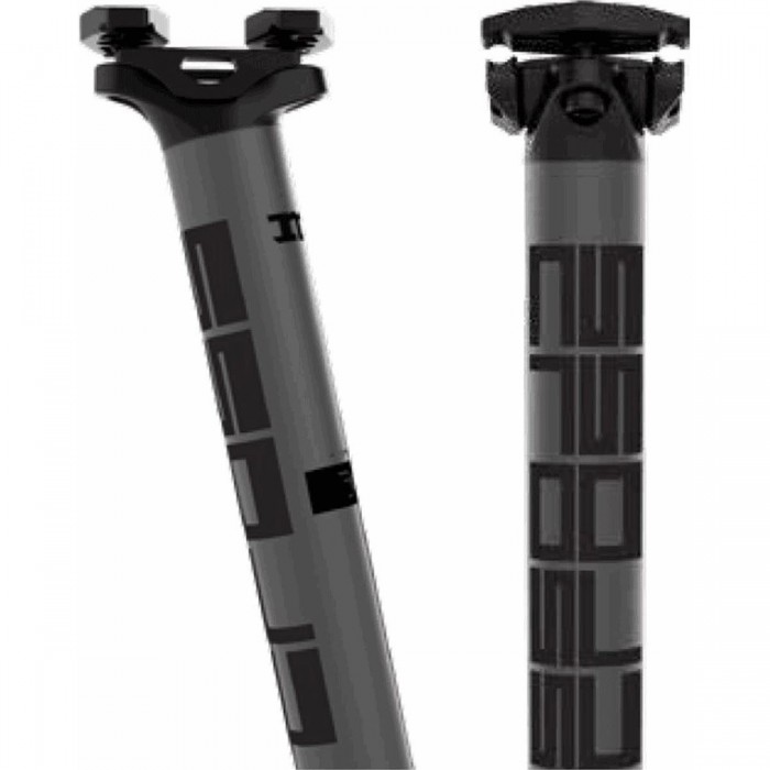 MUD CROSS Carbon Seatpost 27.2x400mm Offset 0mm 240g - Lightweight & Durable - 1