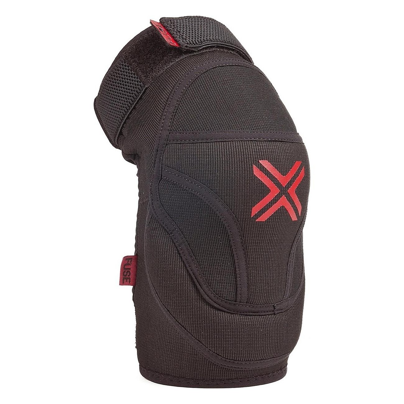 Fuse Delta XXL Black-Red Neoprene Duratex Knee Brace with Memory Foam - 1