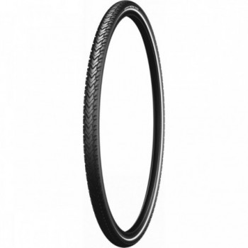 28' 700x35 Protek Cross Black Reflex Rigid Anti-Puncture Tire - 1