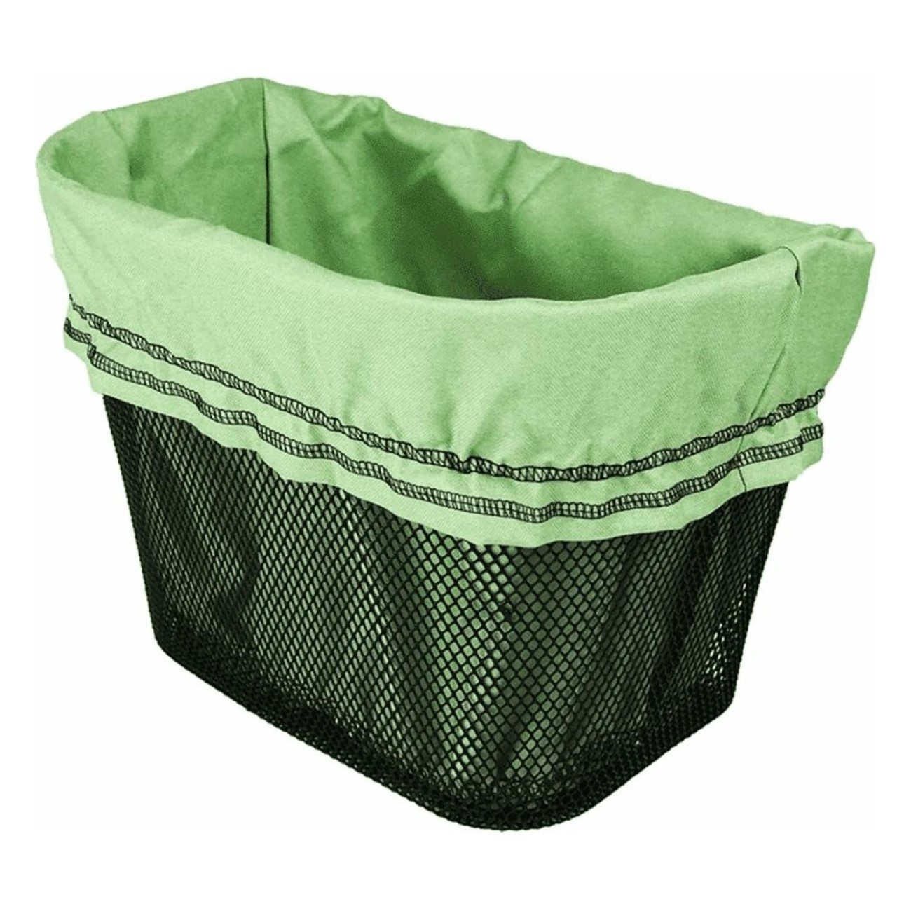 Housse de Panier Avant en Tissu Vert pour Panier IVC419 - Accessoire Décoratif - 1