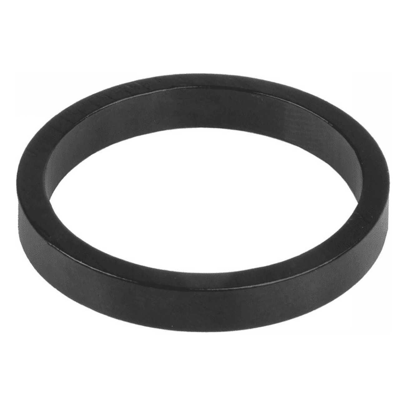 1' Black Aluminum Spacer - 5 mm Thickness for Bicycle - 1