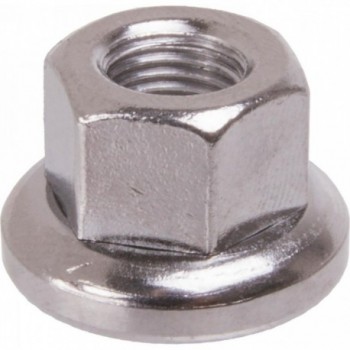 Silver Hub Nut for VR A165SBT and A185SBT, 9mm - Singlespeed Accessories - 1