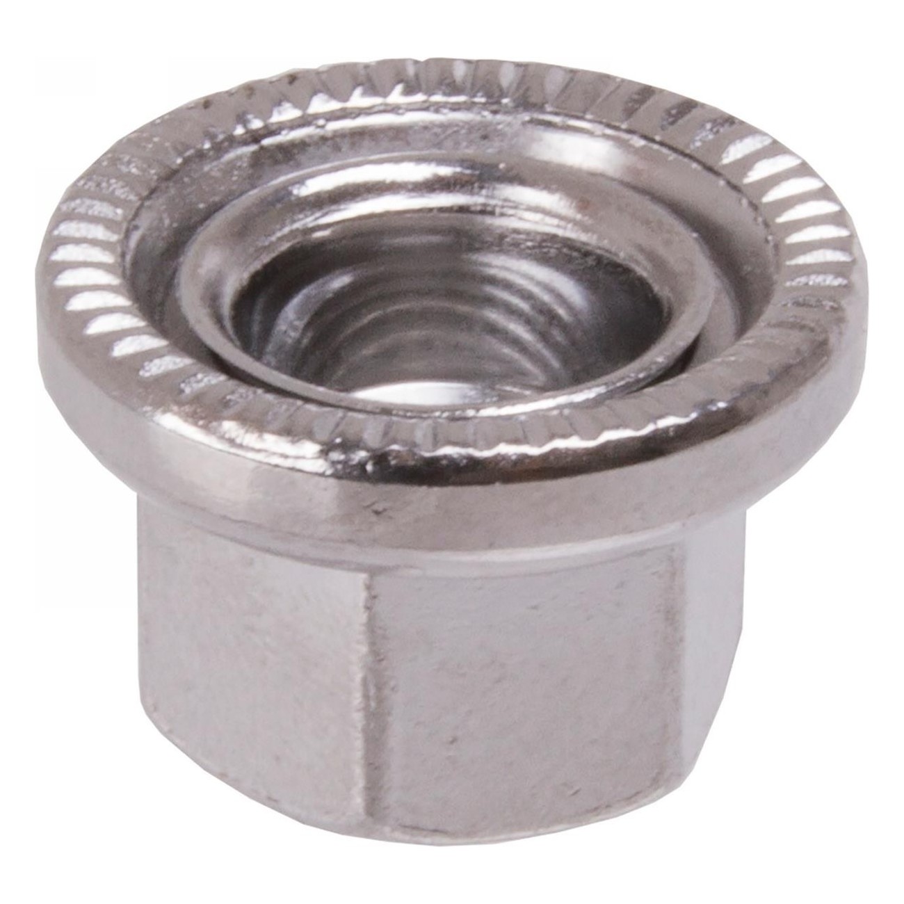 Silver Hub Nut for VR A165SBT and A185SBT, 9mm - Singlespeed Accessories - 2