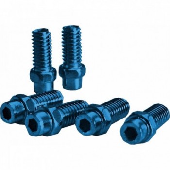 Kit Pins Pedale Freerider 8mm in Alluminio Blu - 40 Pezzi Exustar - 1 - Altro - 4713268568286