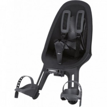 Sillín Frontal Qibbel Air Negro para Bicicleta, Seguro y Cómodo hasta 15 kg - 1