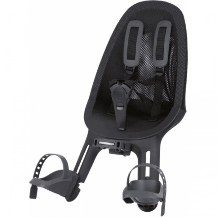 Qibbel Air Black Front Child Seat for Bike, Safe & Comfortable up to 15 kg - 1