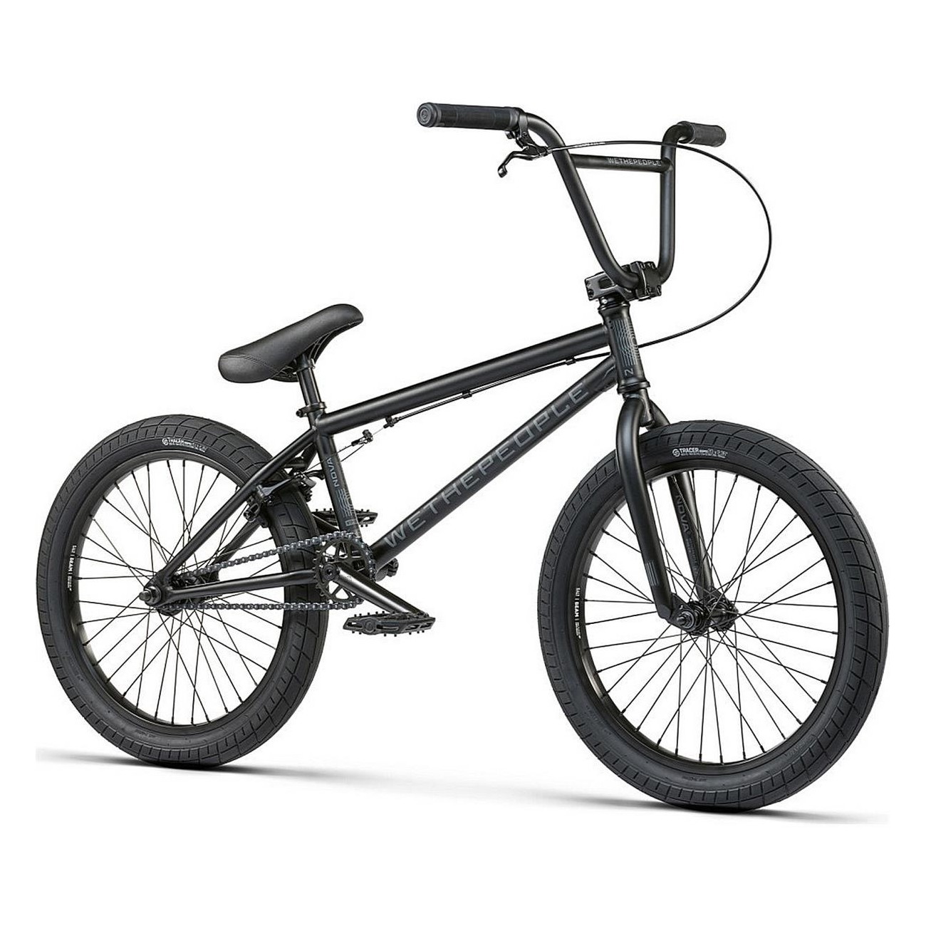 Wethepeople Nova MY2021 BMX Bike Black 20.5' TT - Sturdy Frame & High-Quality Parts - 1