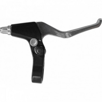 Pair of 3-Finger Black Aluminum Brake Levers with Safety Lock for Tricycles and Tandems - OEM MVTEK - 1