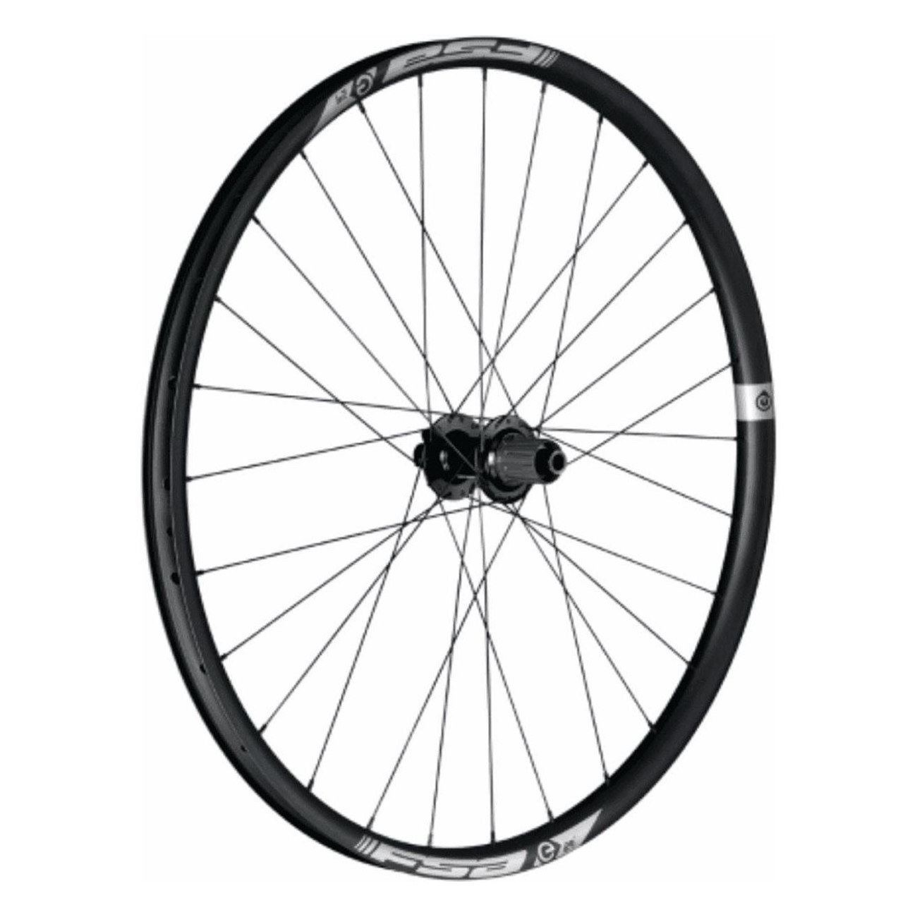 Vorderrad e-MTB 27.5' Tubeless Ready aus asymmetrischem Aluminium, 110 mm, für Scheibenbremse - 1