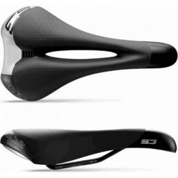 S3 Gel Flow Saddle Black 140x272mm - Comfort & Performance Sportouring, 365g - 1