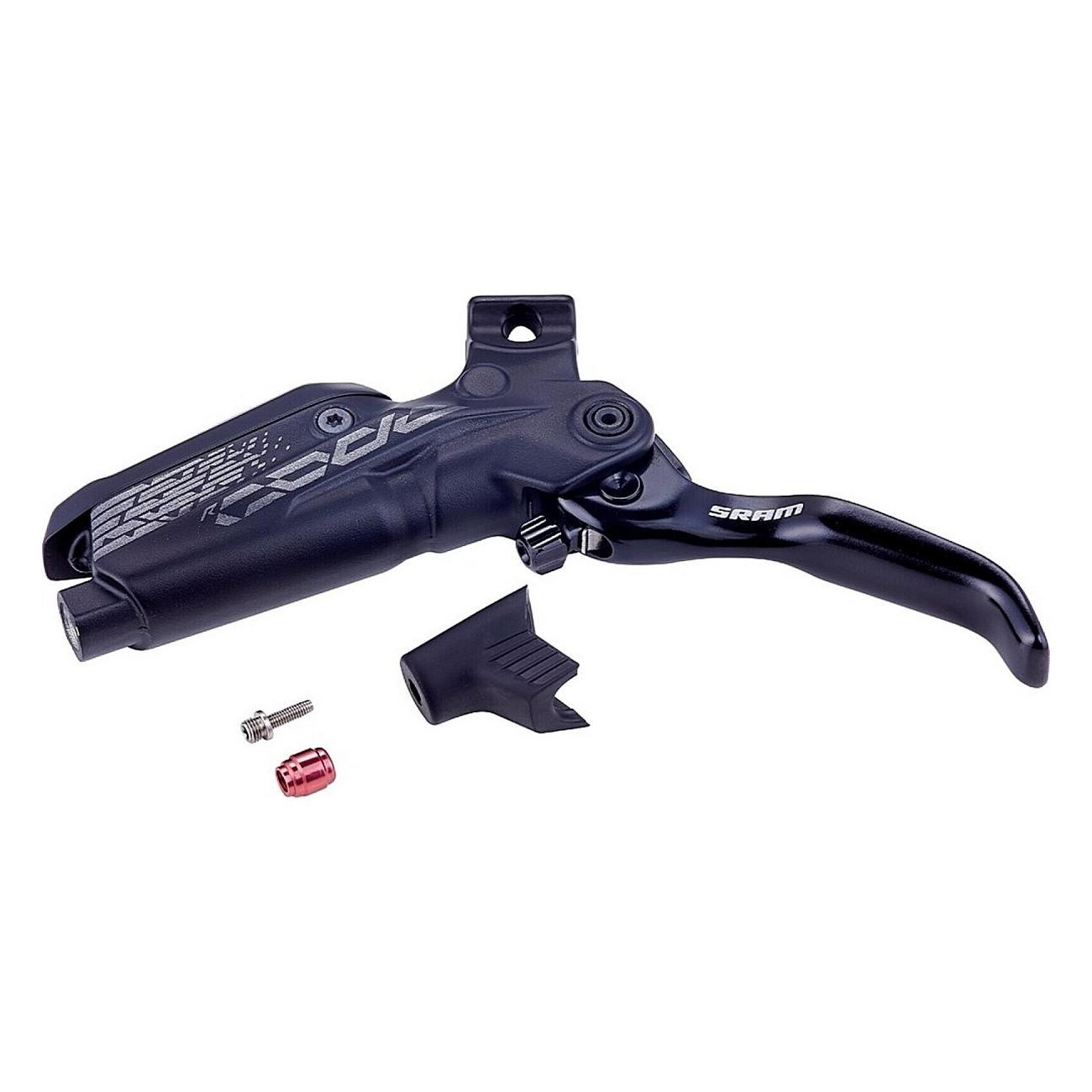 Matte Black Aluminum Disc Brake Lever Group - Code R - 1