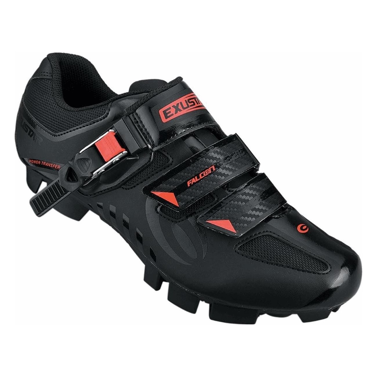 EXUSTAR E-SM364 MTB Shoes Black Size 40 - High Comfort and Performance - 1