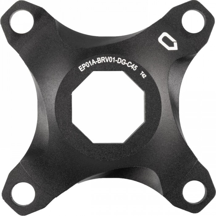 Black Anodized Aluminum Spider for 45 mm Chain Line MV - 1