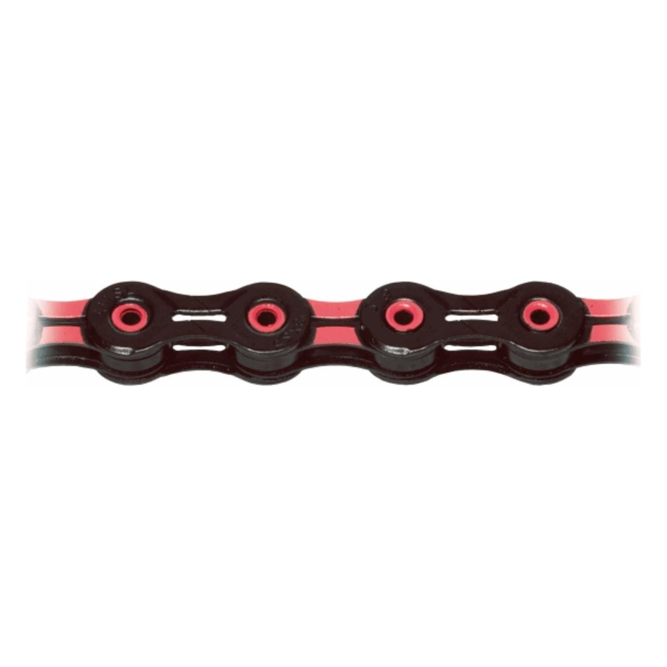 11-Speed X11SL DLC Black-Red Chain with 118 Links and X-Bridge Technology, 247g - 1