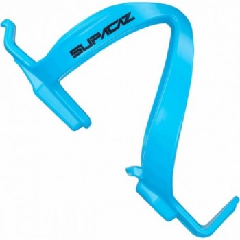 Supacaz Fly Cage Bottle Holder in Neon Blue Polyester - Lightweight 34g - 1