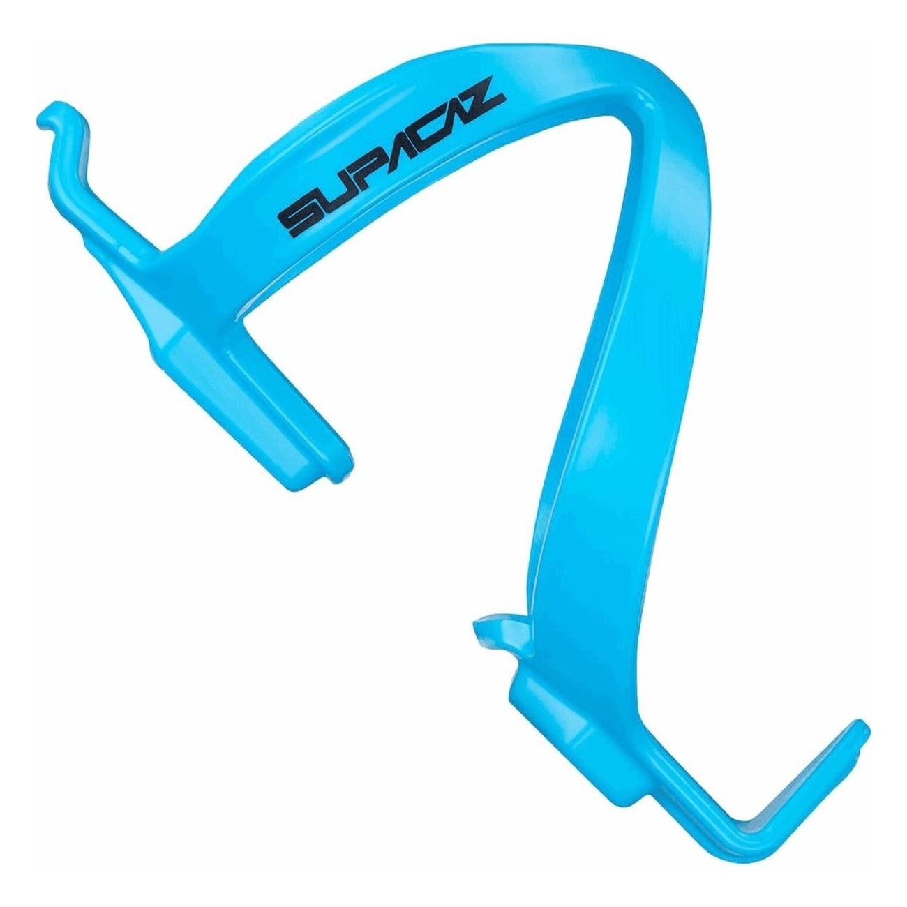 Supacaz Fly Cage Bottle Holder in Neon Blue Polyester - Lightweight 34g - 1