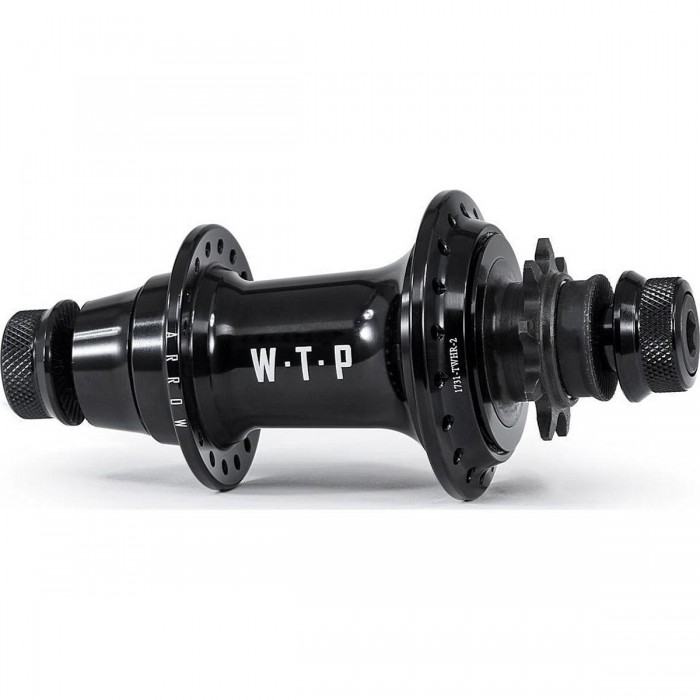 Rear Cassette Hub 36h 9t CNC 6061 T6 Black - High Quality & Performance - 1