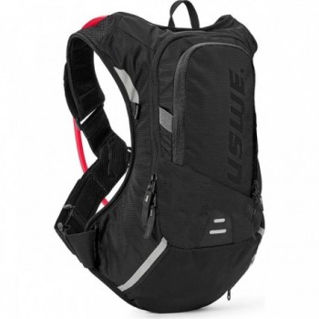 USWE MTB Hydro 8 Liter Rucksack Schwarz - No Dancing Monkey System, Trinkblase Inklusive - 1