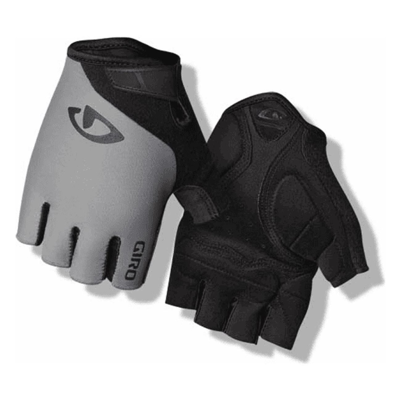 Gants de Cyclisme Courts Jag Gris Taille S Été avec Rembourrage EVA - 1