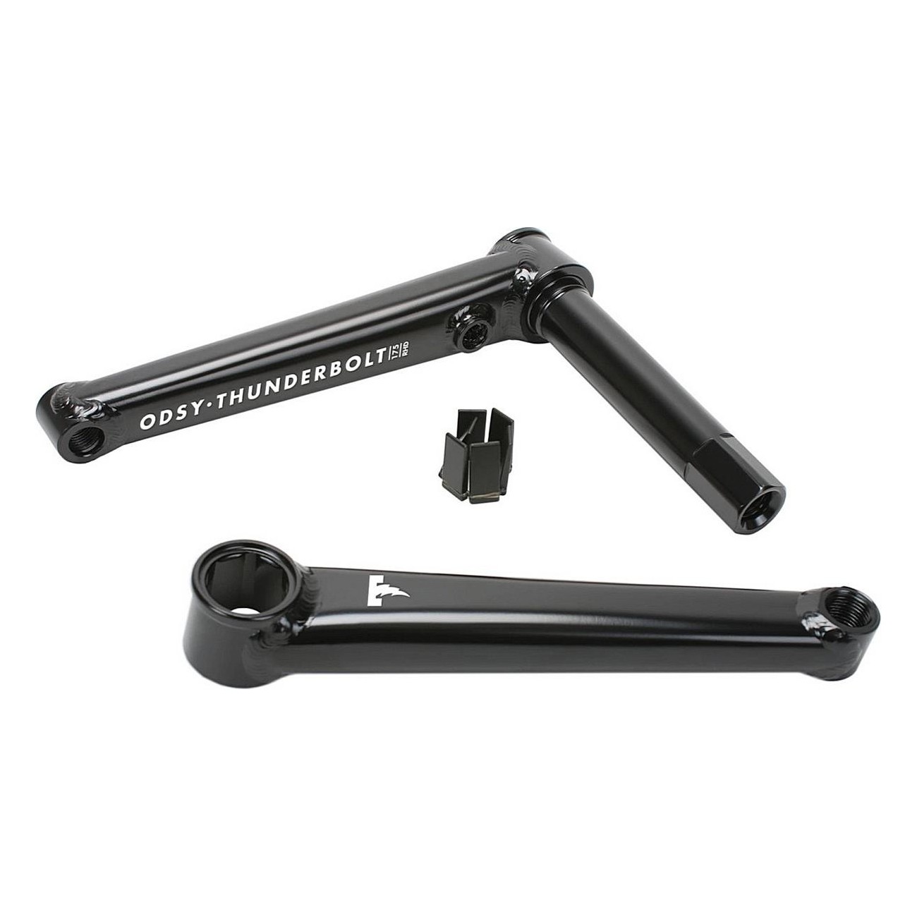 Thunderbolt+ CrMo 165mm LHD Black Crankset 2 Pieces with 41 • Thermal® - 1