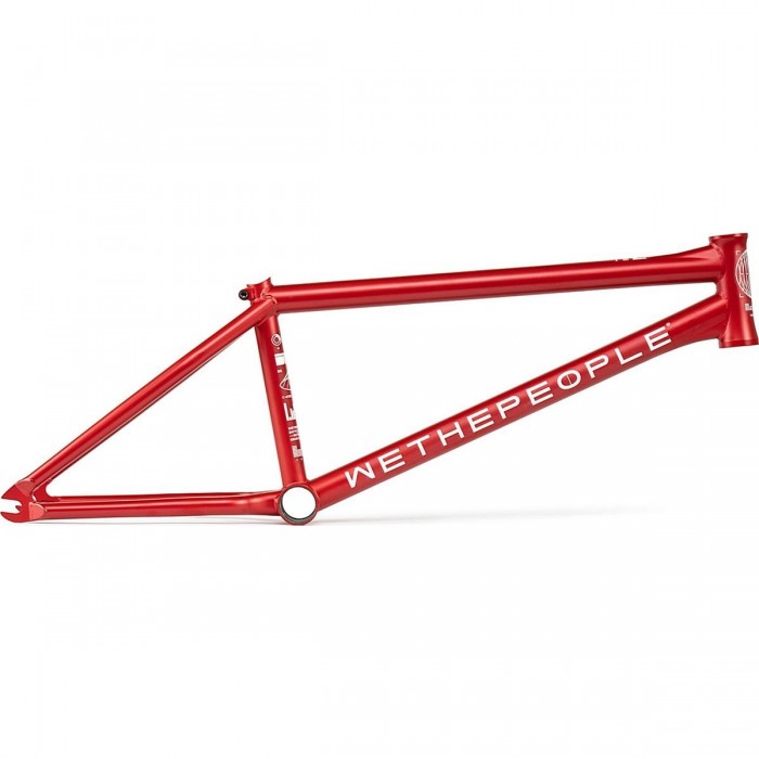 Cuadro BMX Wethepeople Network 2021 21.1' TT Rojo Mate - Dan Kruk Sin Frenos - 1