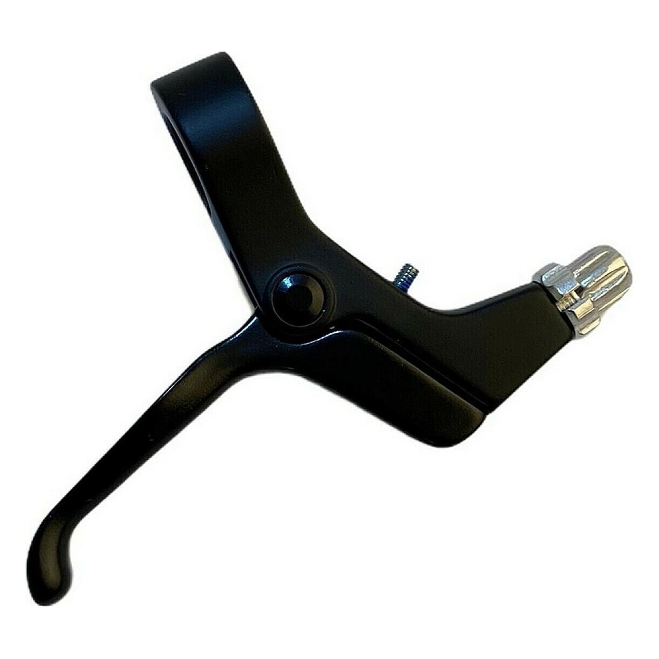 Black Left Lever for Kids in 6061 T6 Alloy - Super Short Reach - 1