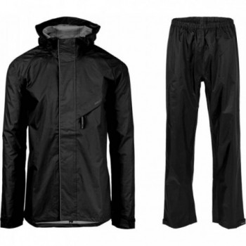 Completo Rain Commuter Easy Nero - Giacca e Pantaloni Impermeabili Taglia S - 1 - Giacche - 8717565525405