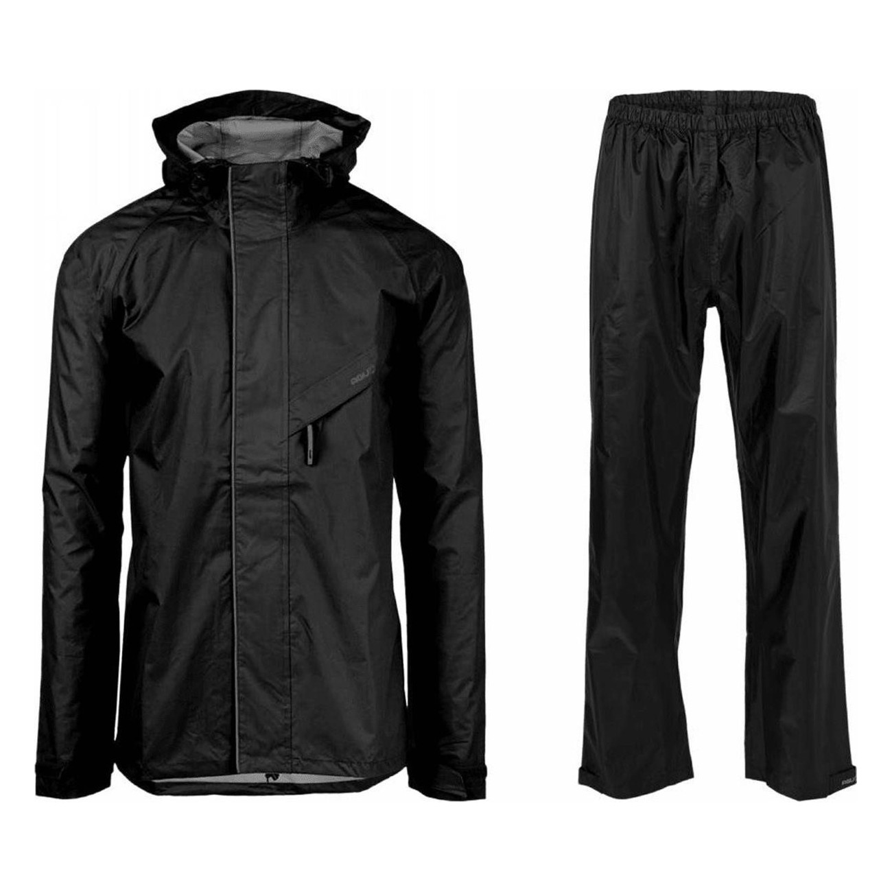 Completo Rain Commuter Easy Nero - Giacca e Pantaloni Impermeabili Taglia S - 1 - Giacche - 8717565525405