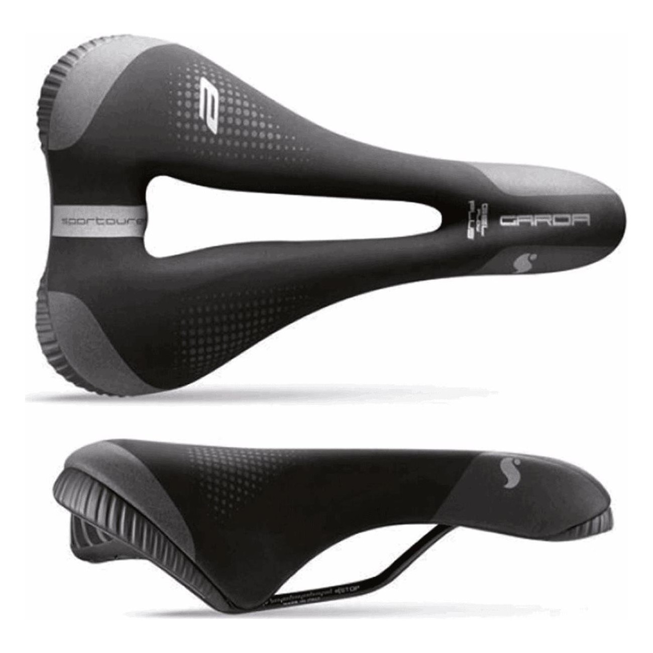 Garda Man E-Bike Superflow S3 Saddle 165x270mm - Comfort & Performance - 1