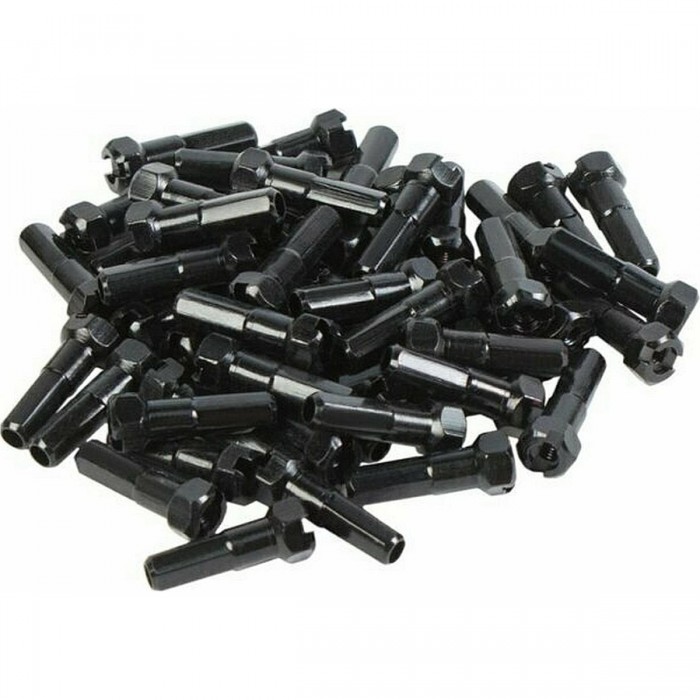 40-Piece Black Nipples and Tools - Hexagonal Aluminum for Superior Performance - 1