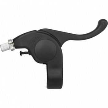 Right Black Plastic Brake Lever for Kids' Bike 22.2 mm with Adjustment Screw - 1