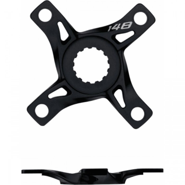 Black Anodized Aluminum Spider for Bosch Gen3 Motor, BCD 104 mm - 1