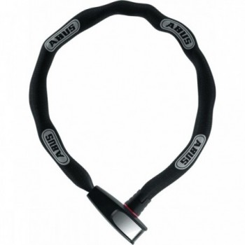 Black Cemented Steel Chain Lock 6x750 mm - Maximum Security for Bikes and Motorcycles - 1