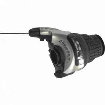 Comando Cambio Destro Shimano Revoshift 6V Nero/Argento - Ergonomico e Preciso per Bicicletta - 1 - Comandi - 8005586808530