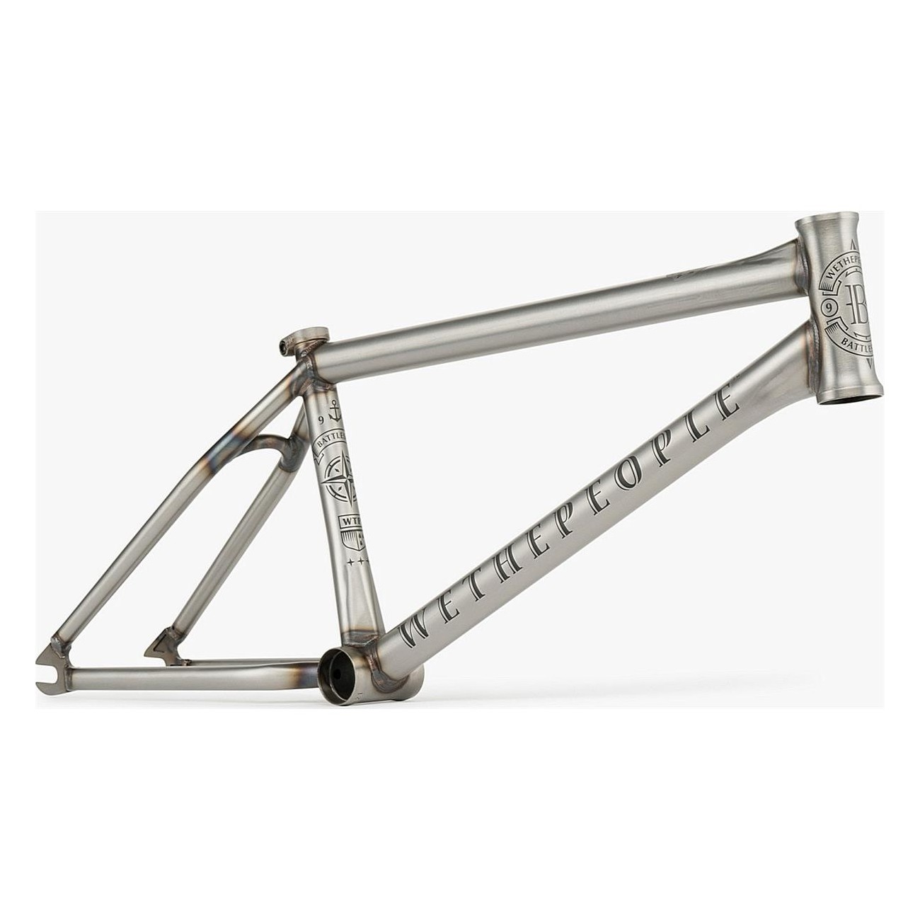 Battleship Magnum 21.25' TT Raw Frame - Advanced Design for Demanding Cyclists - 1